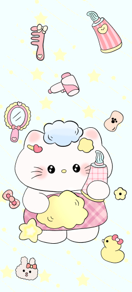 KT猫浴室