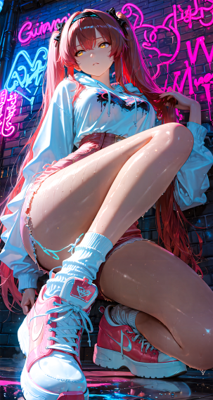 鸣潮-露帕-涂鸦少女