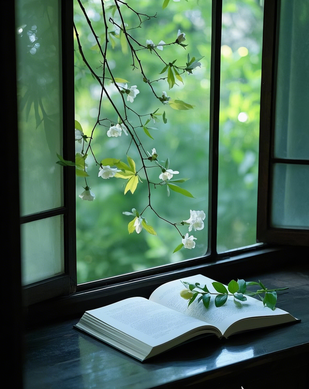 書中的綠色