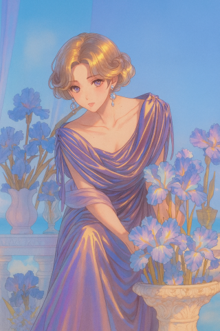 蓝调唯美女神