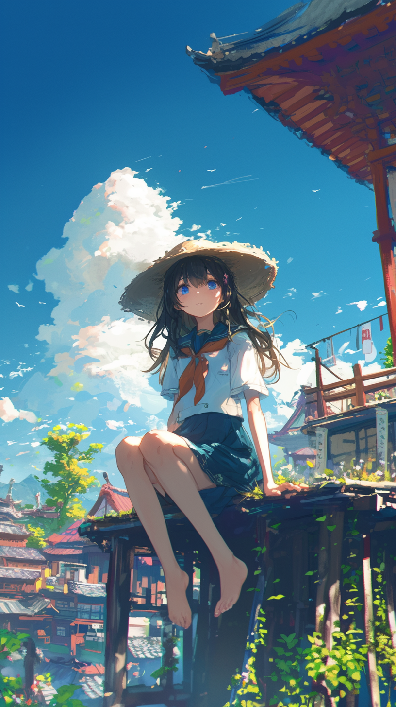 可愛女孩