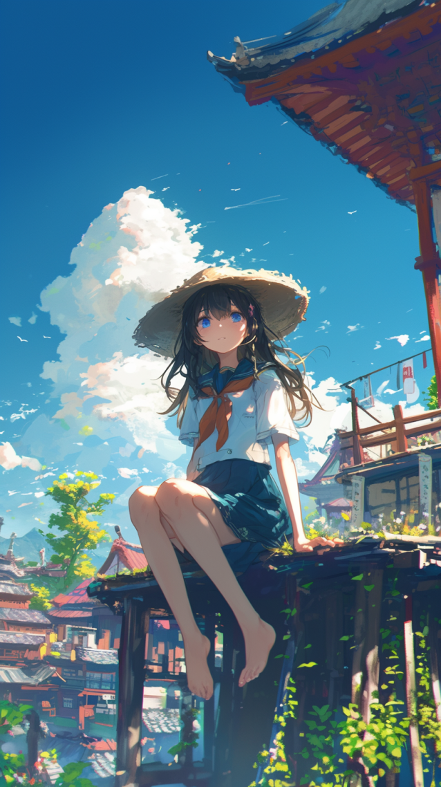 可愛女孩