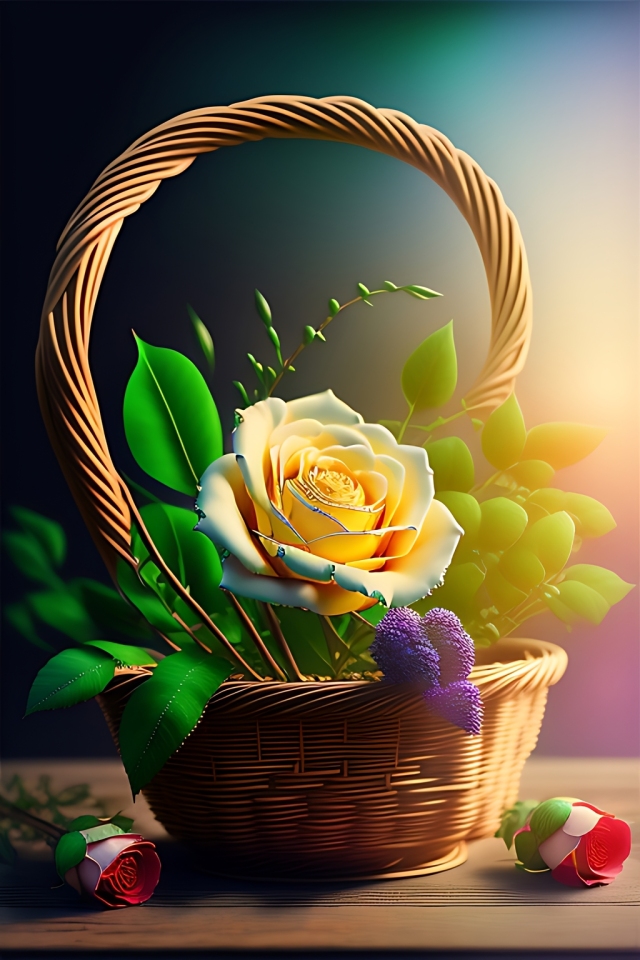 花篮壁纸