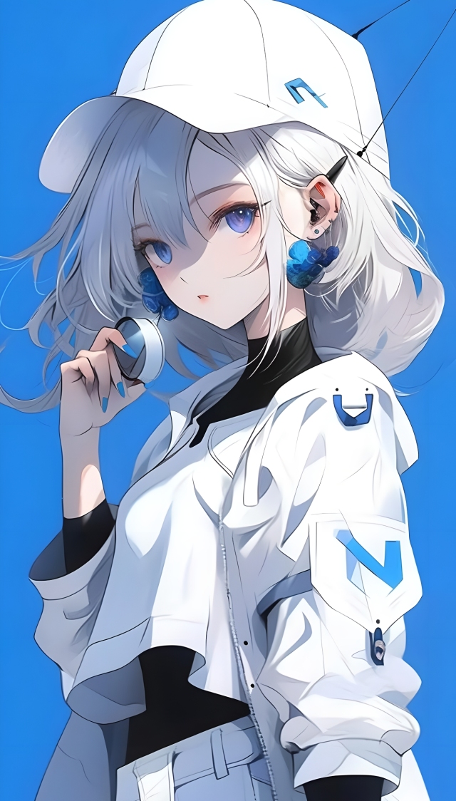 酷酷女孩(美女手机静态壁纸) - 美女手机壁纸下载 - 元气壁纸