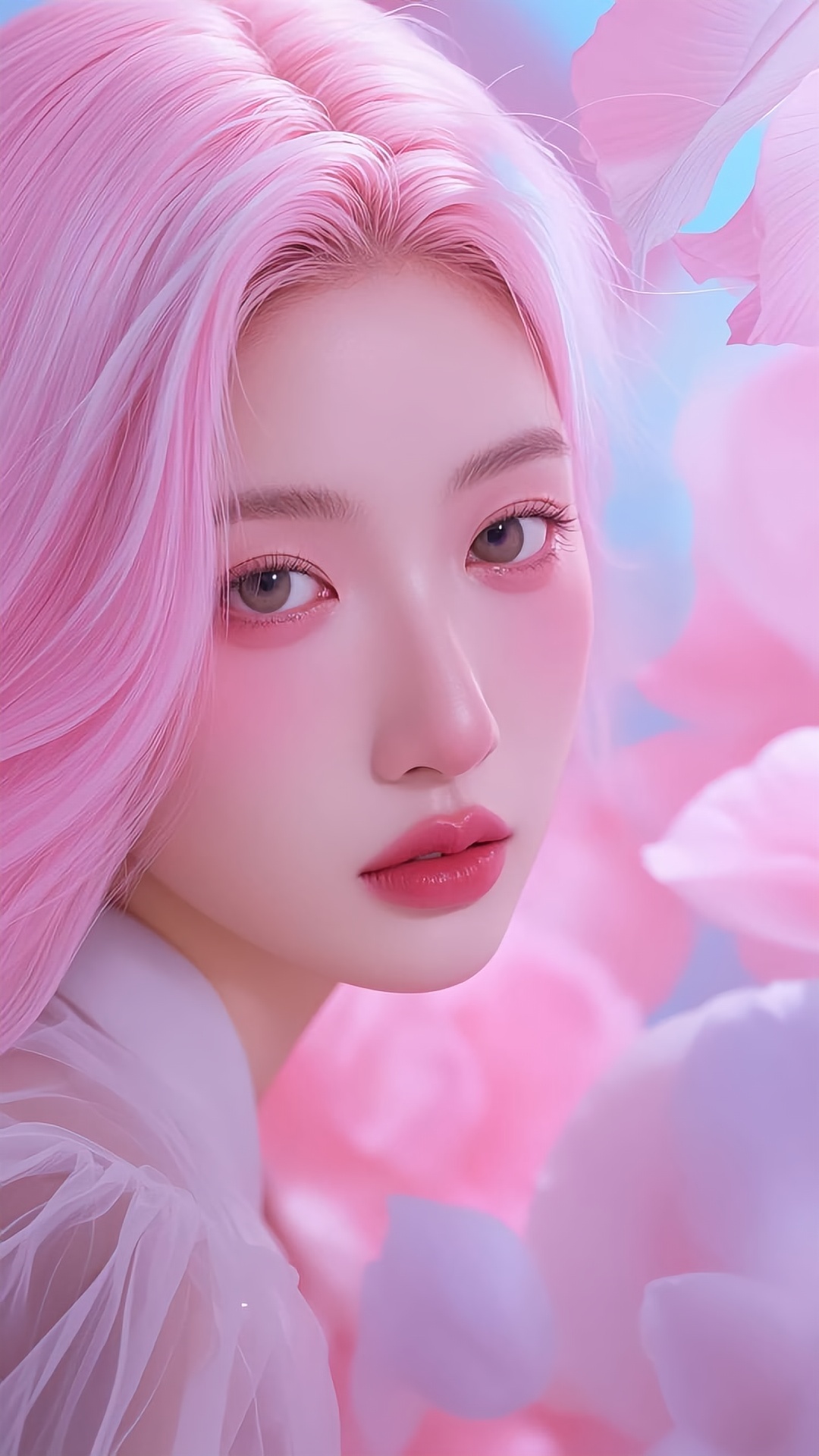 粉色系美人