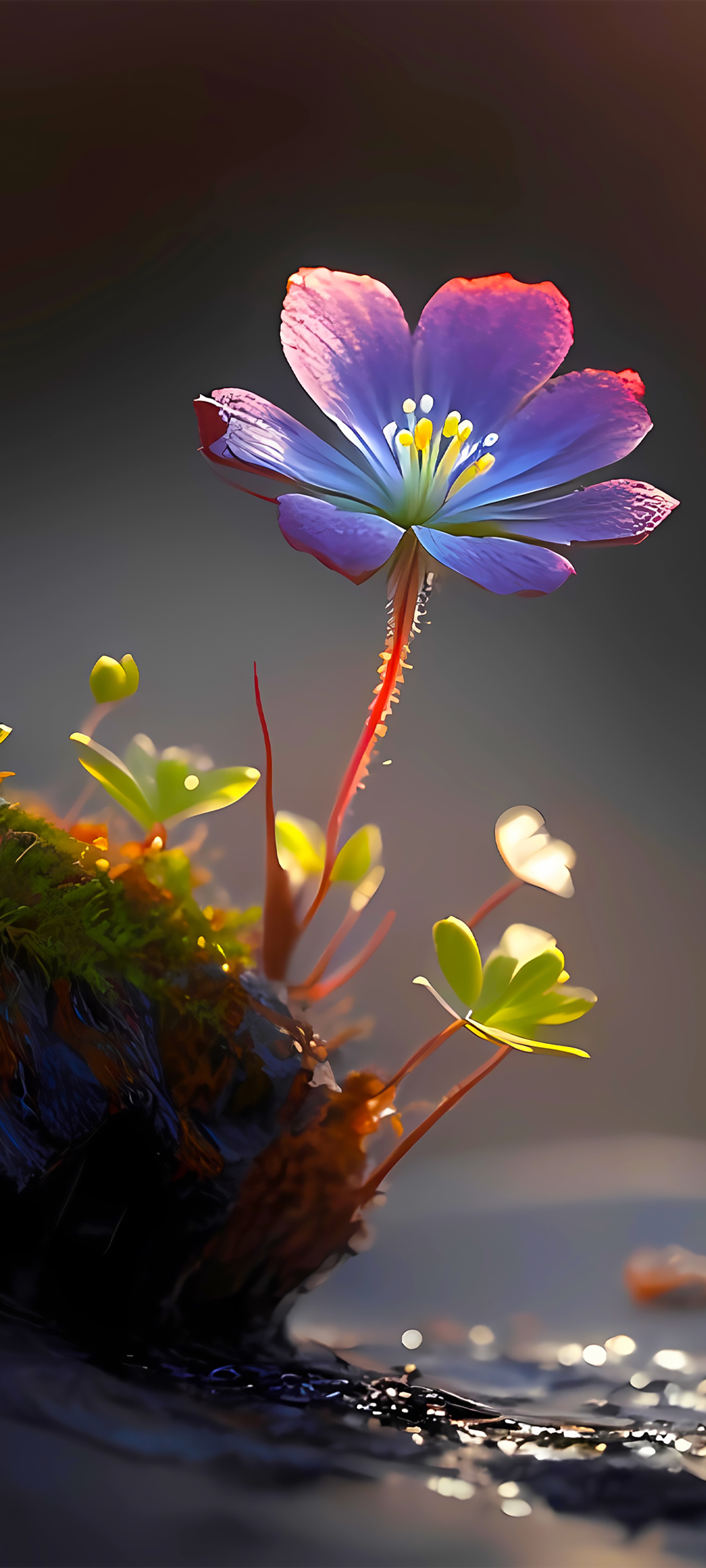 4K 治愈野花