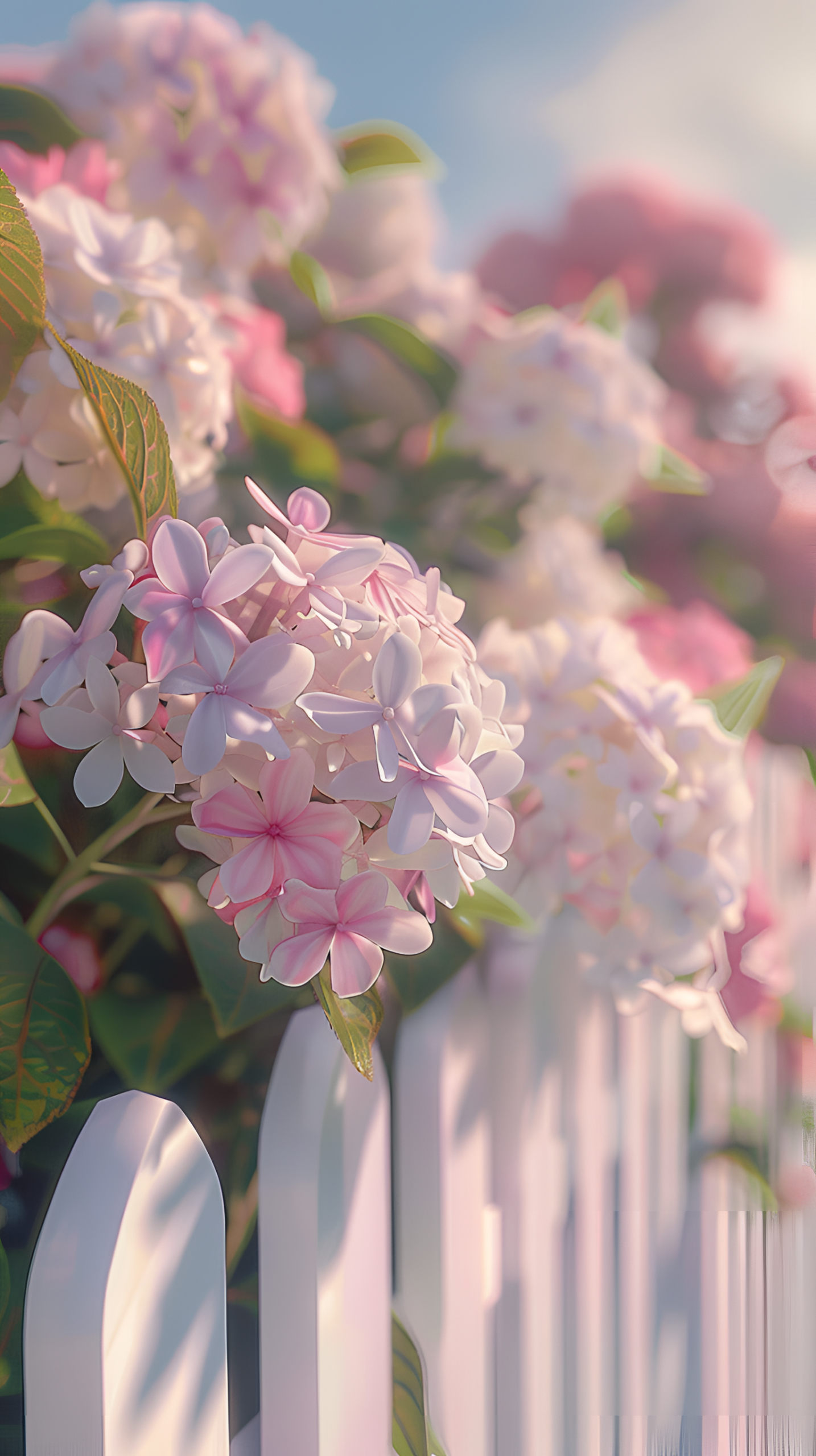 繡球花園