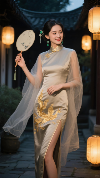 古镇美女
