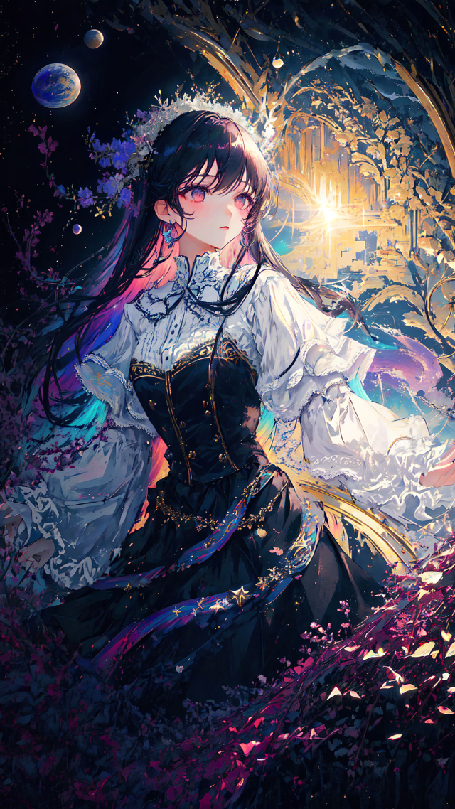 2K高清AI 唯美絢麗少女