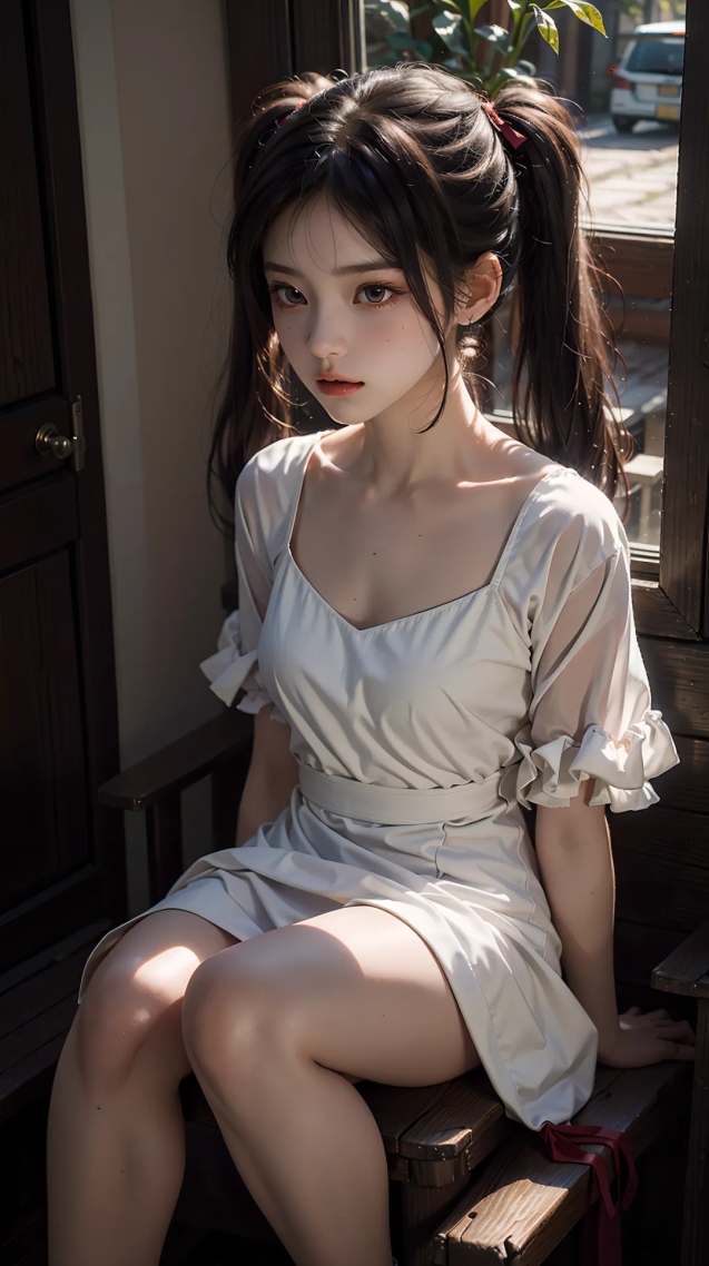 双马尾 