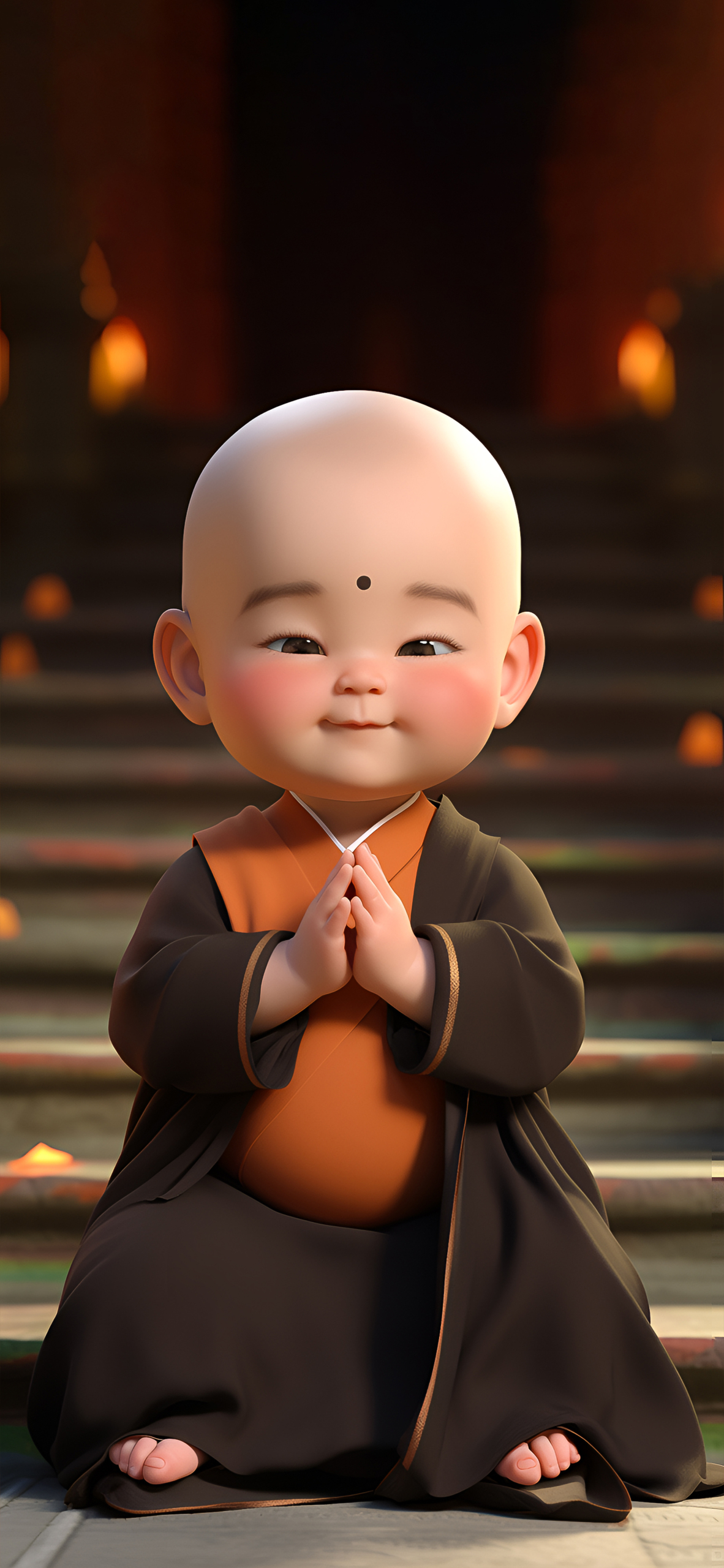 可愛小和尚②