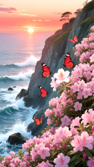 繁花逐浪