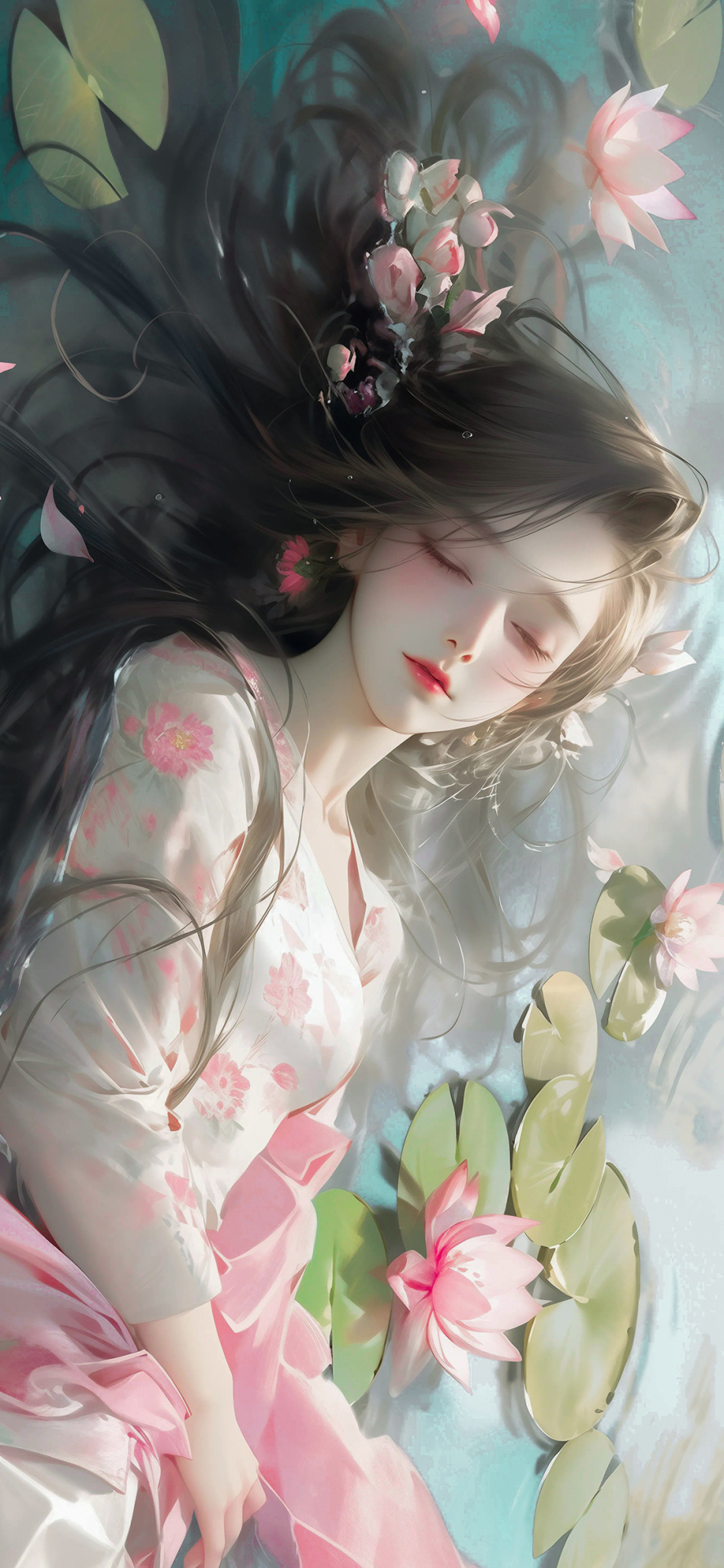 芙蓉出水舞蓮叢