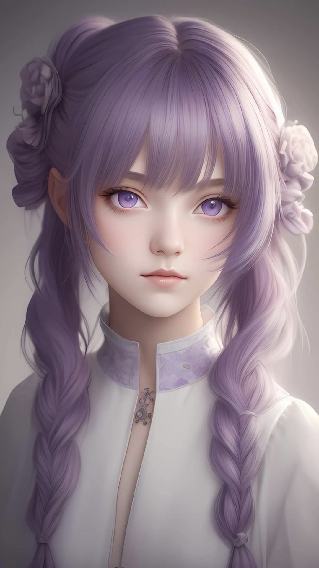 二次元插画美女