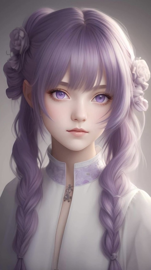 二次元插畫美女