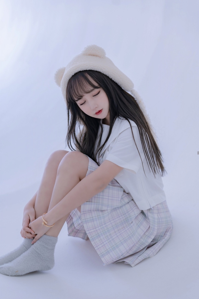 微信牆紙美女JK清純清新可愛唯美性感