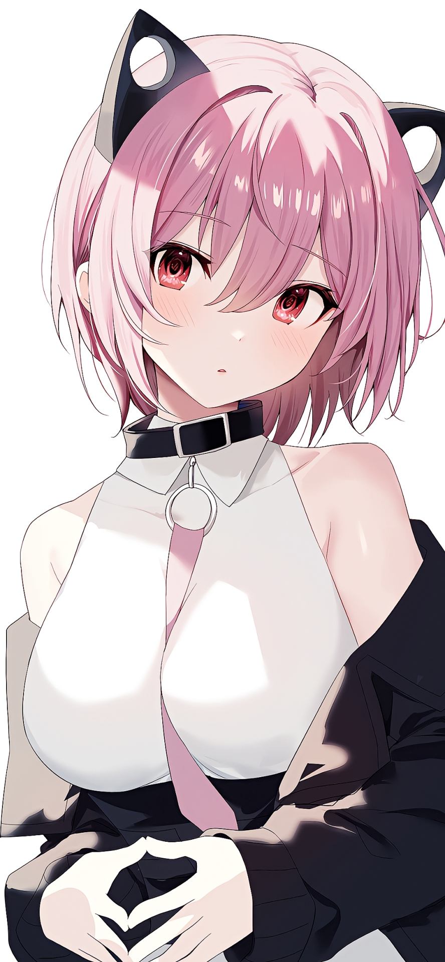 粉發少女