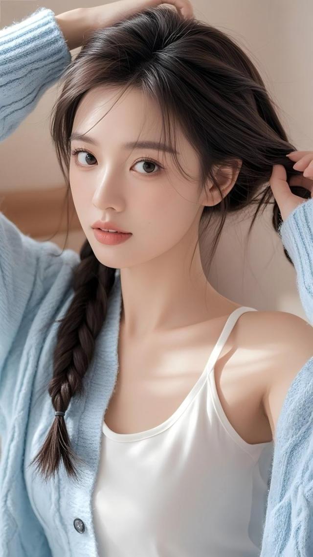 清纯居家美女