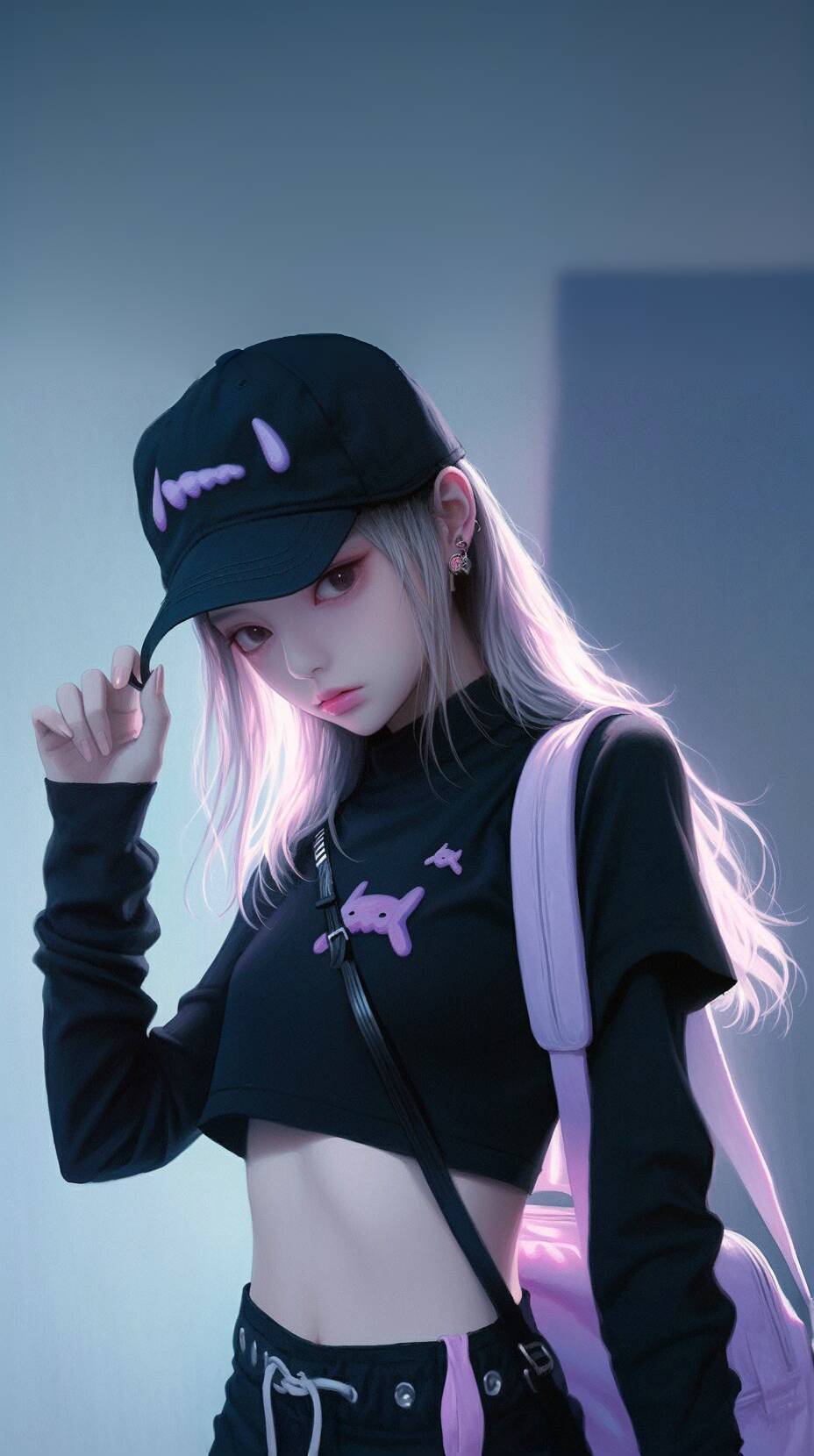 漂亮時尚的Ai女孩