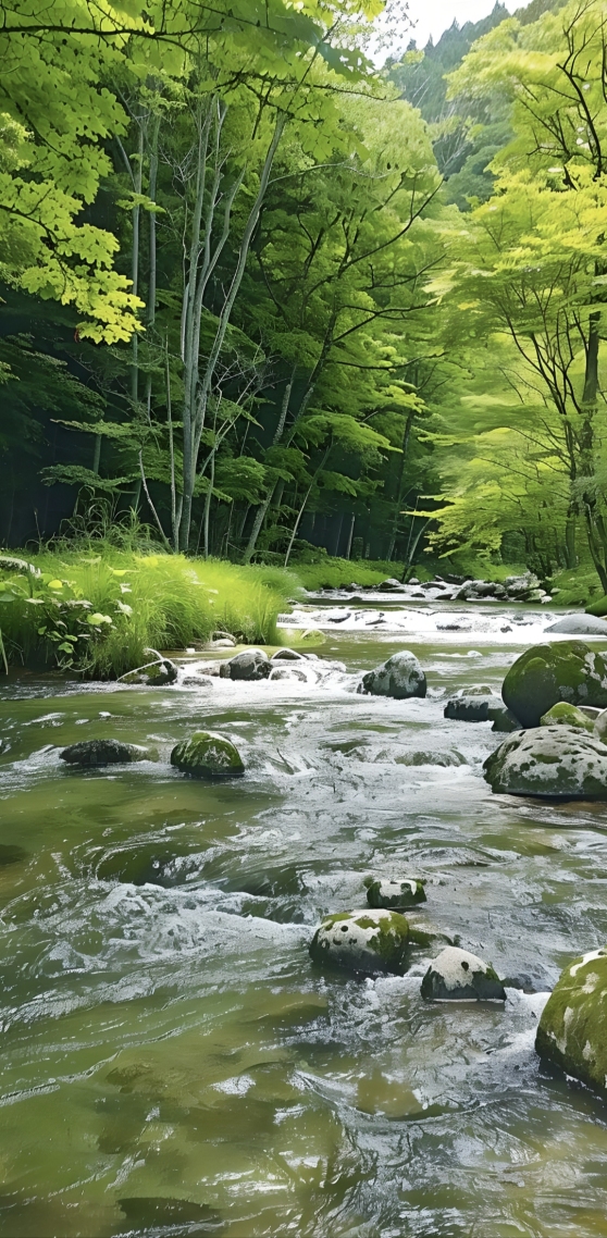 护眼风景