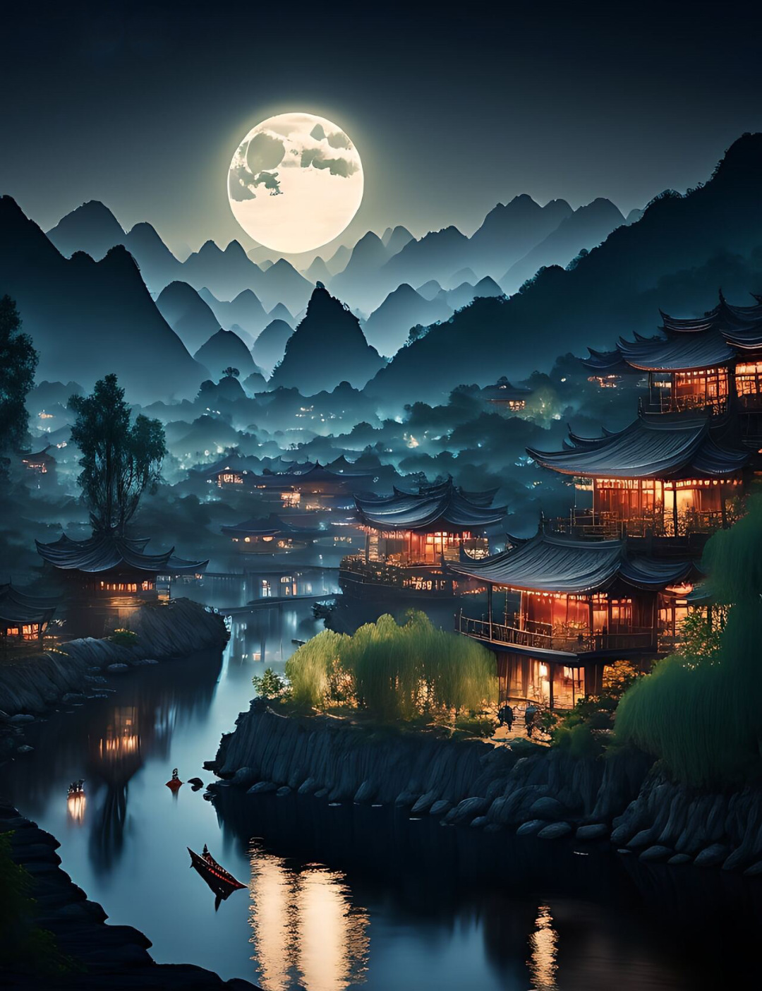 夜景