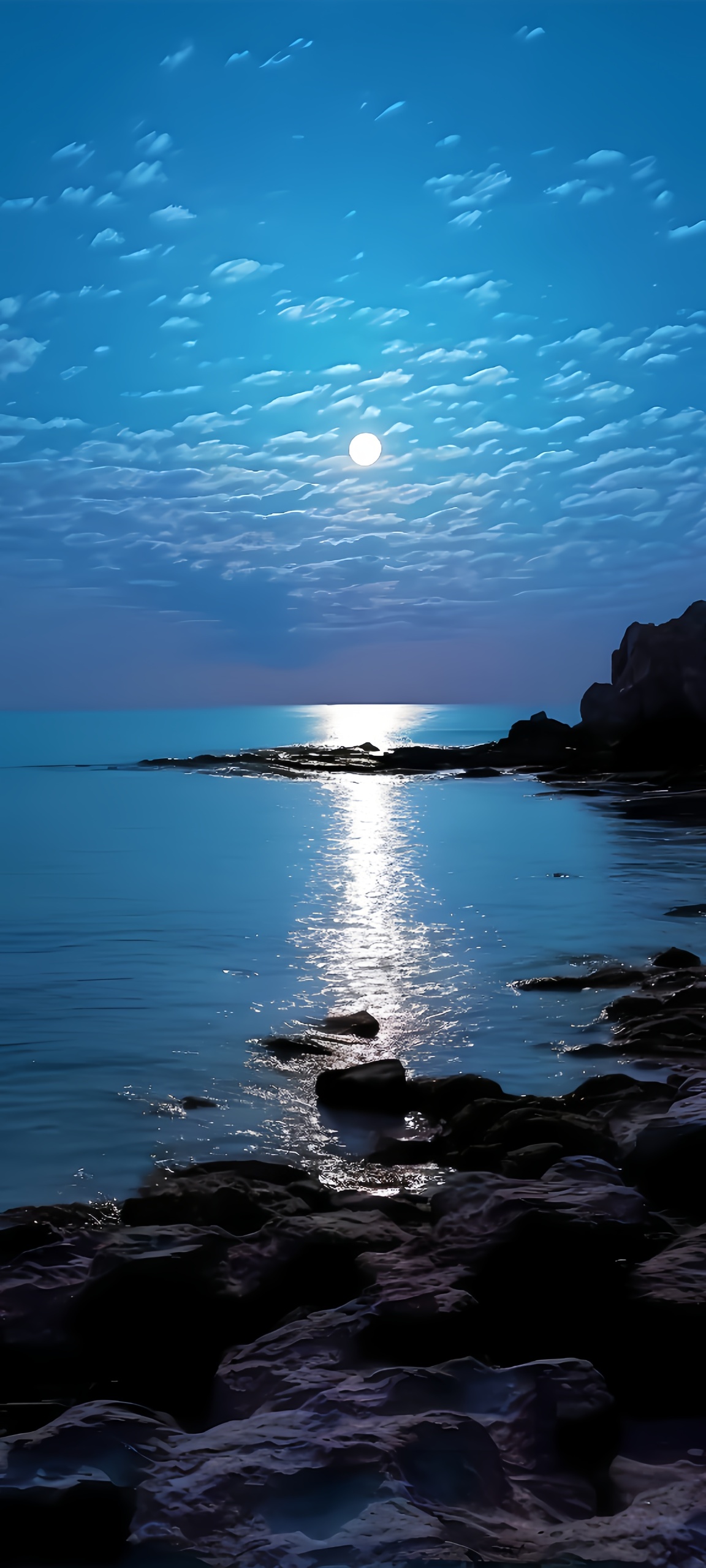 海灘夜晚