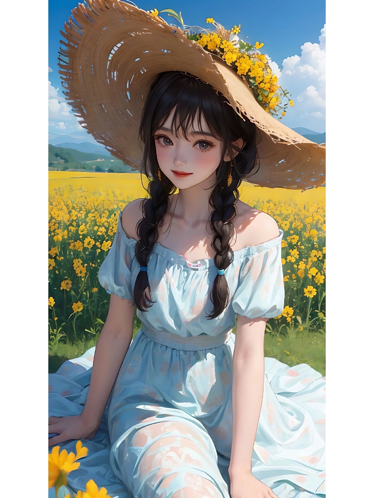 向日葵女孩