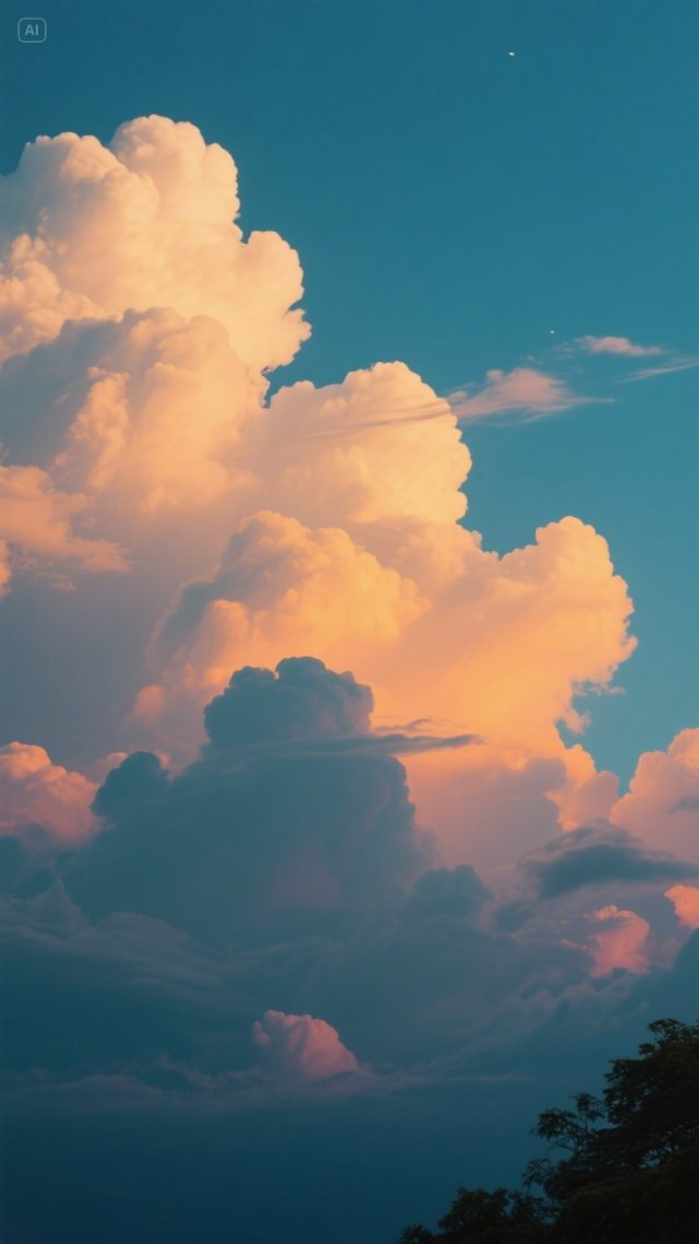 治癒雲朵