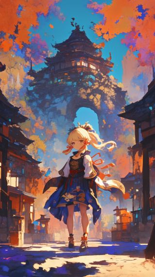 小时候的神里绫华