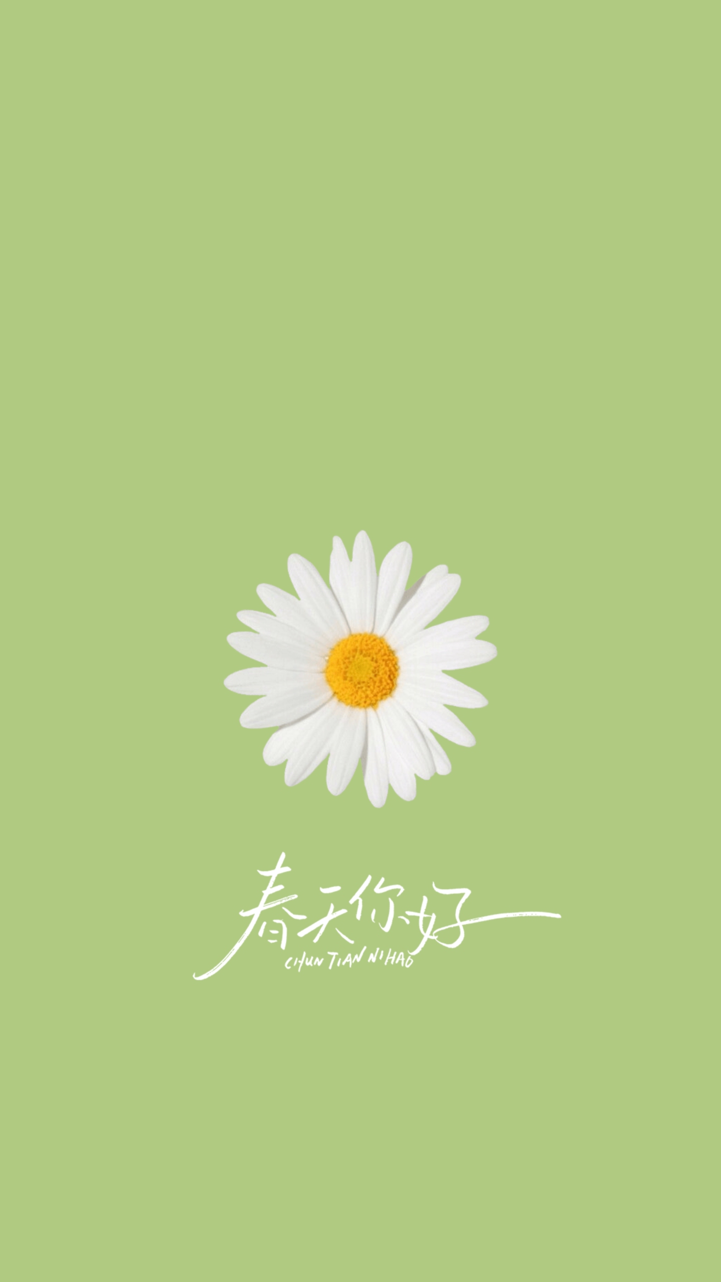 春天綠色