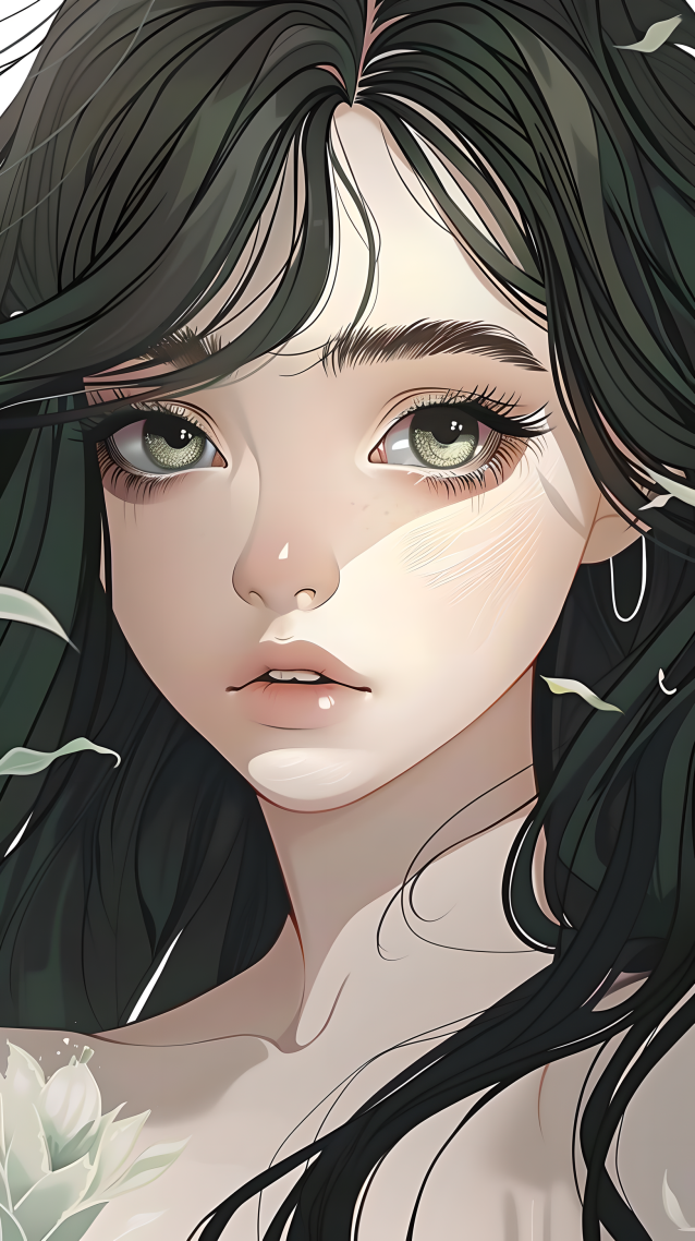 動漫插畫女孩