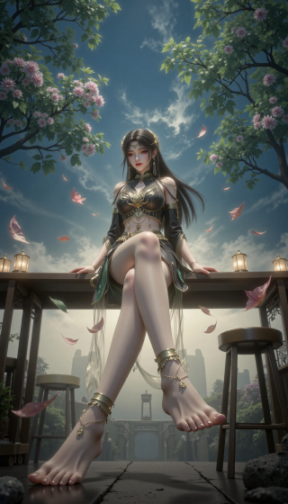 长腿美女