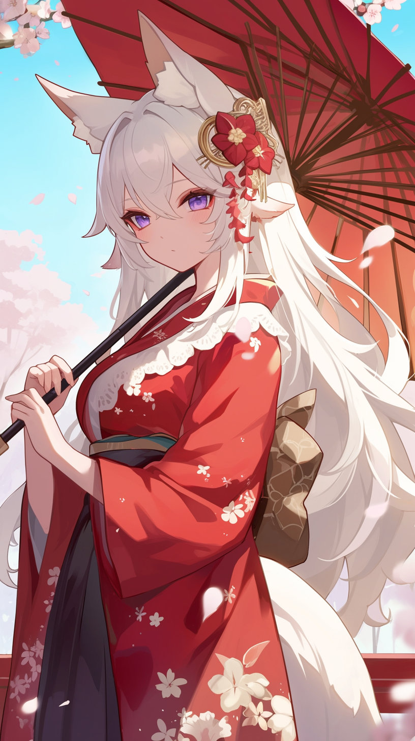 白髮御姐