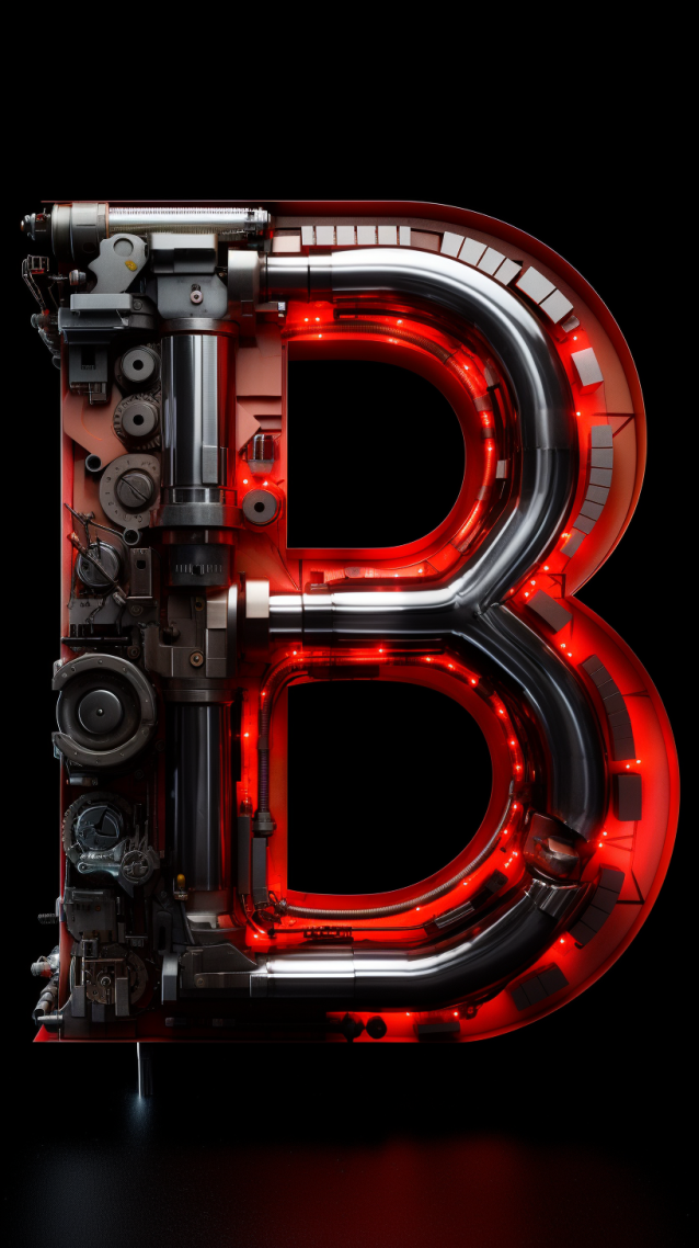 B