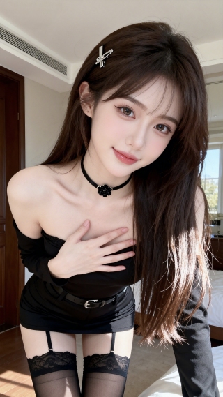 性感黑丝美女五