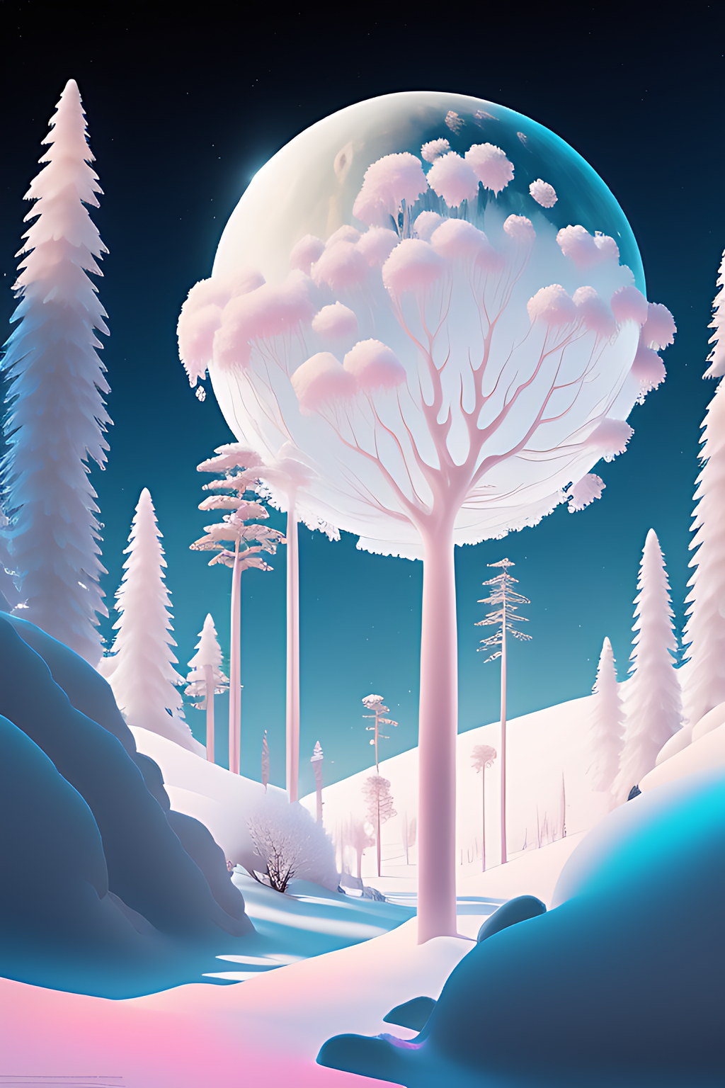 雪景壁紙