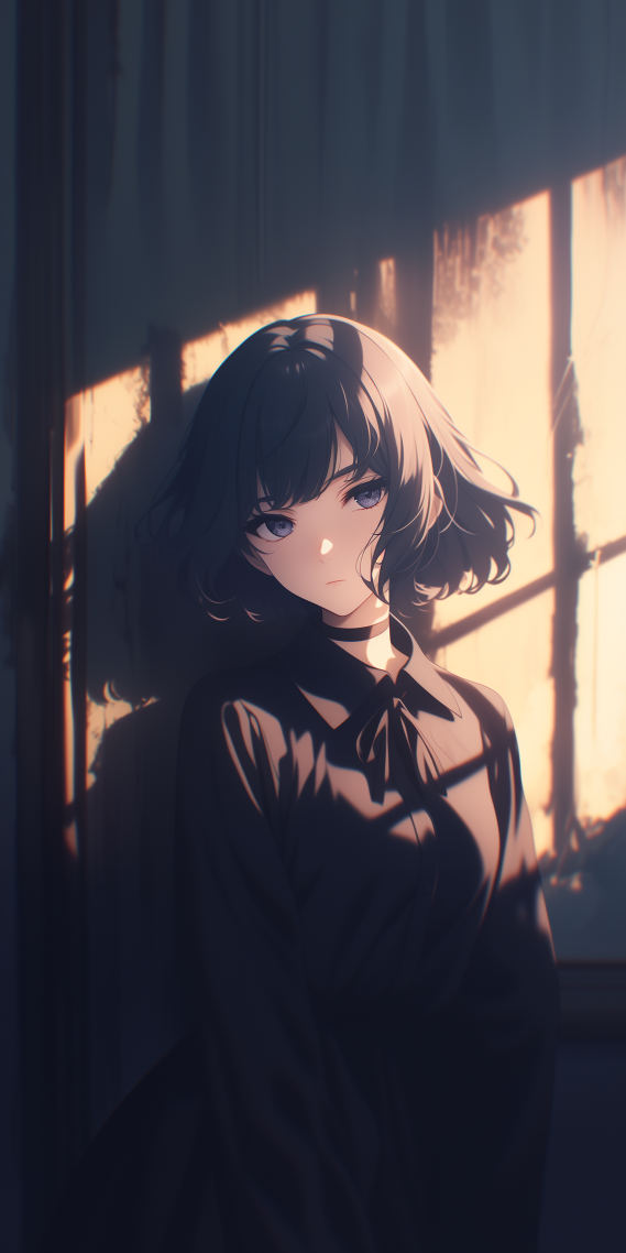 光影與少女