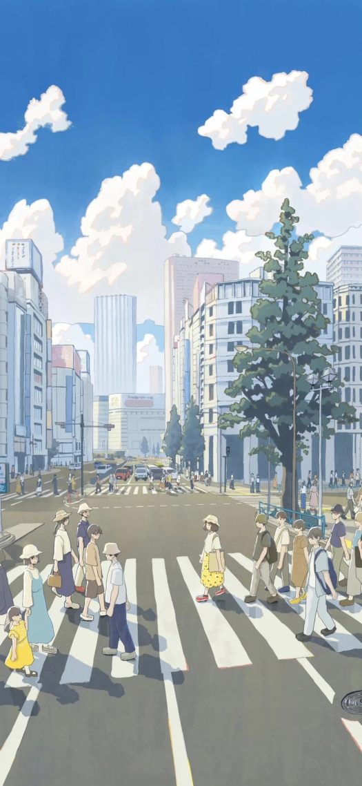 背景圖片 微信主題街道