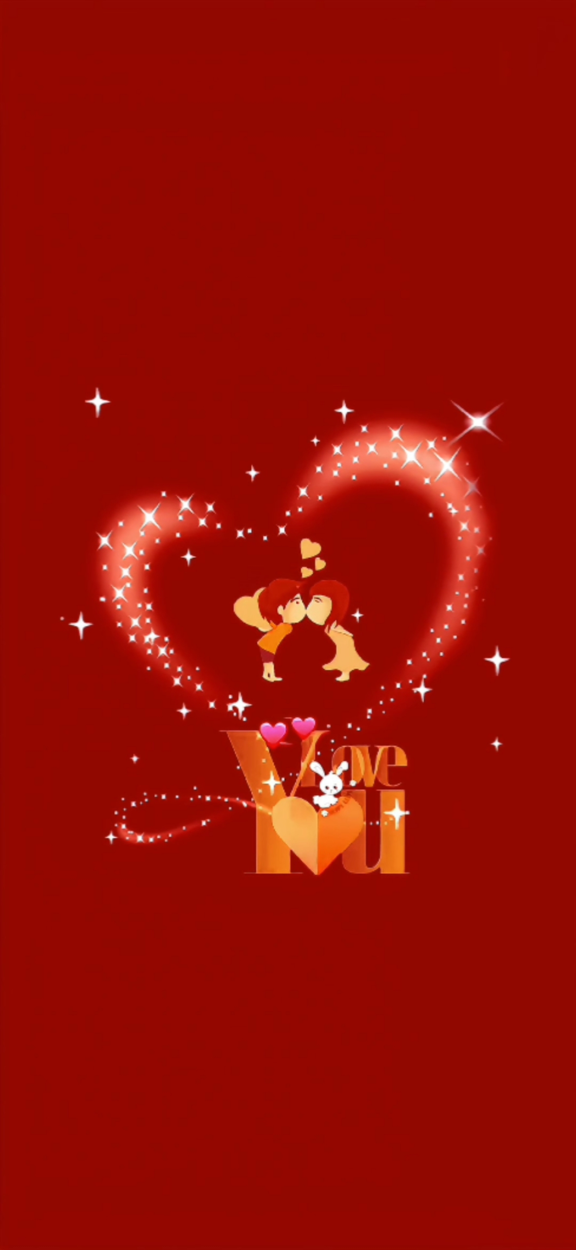 愛心 love4k文字壁紙