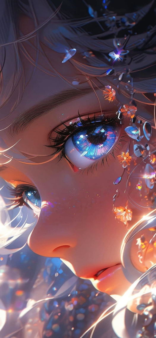 眼裡是星空