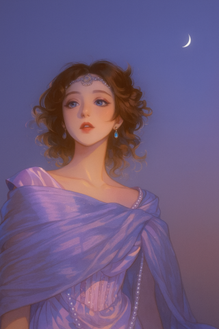 紫色女神