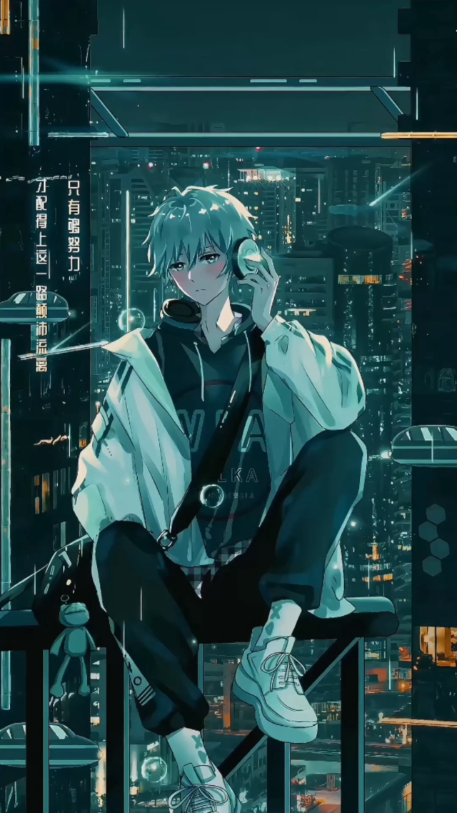 傷感少年4k二次元壁紙