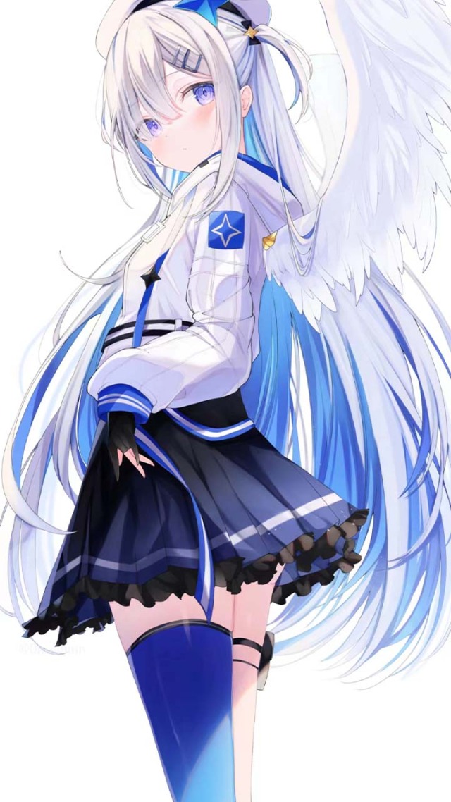 動漫-銀髮系美少女