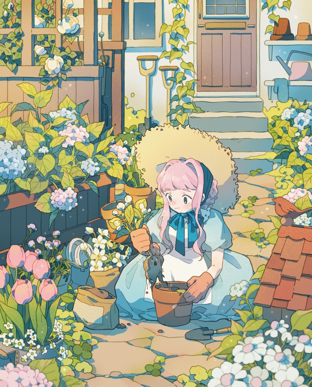 夏日的魔法花园