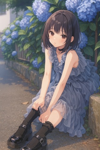 花与少女