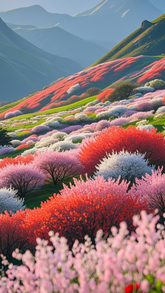 百花開