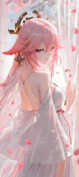 银子‖八重神子壁纸