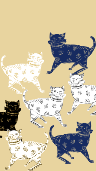 猫的青花瓷聚会