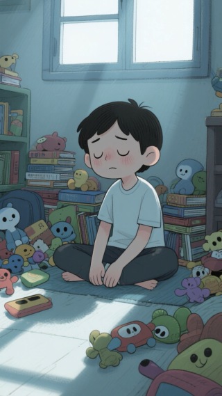 玩偶的默默陪伴