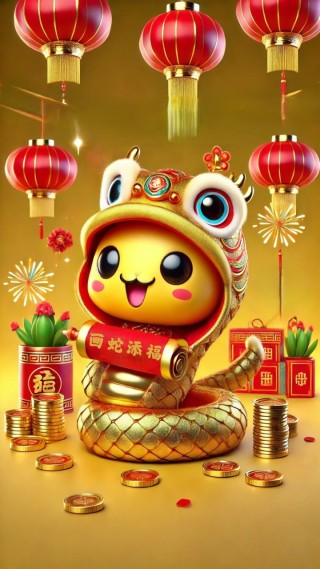 画蛇添福